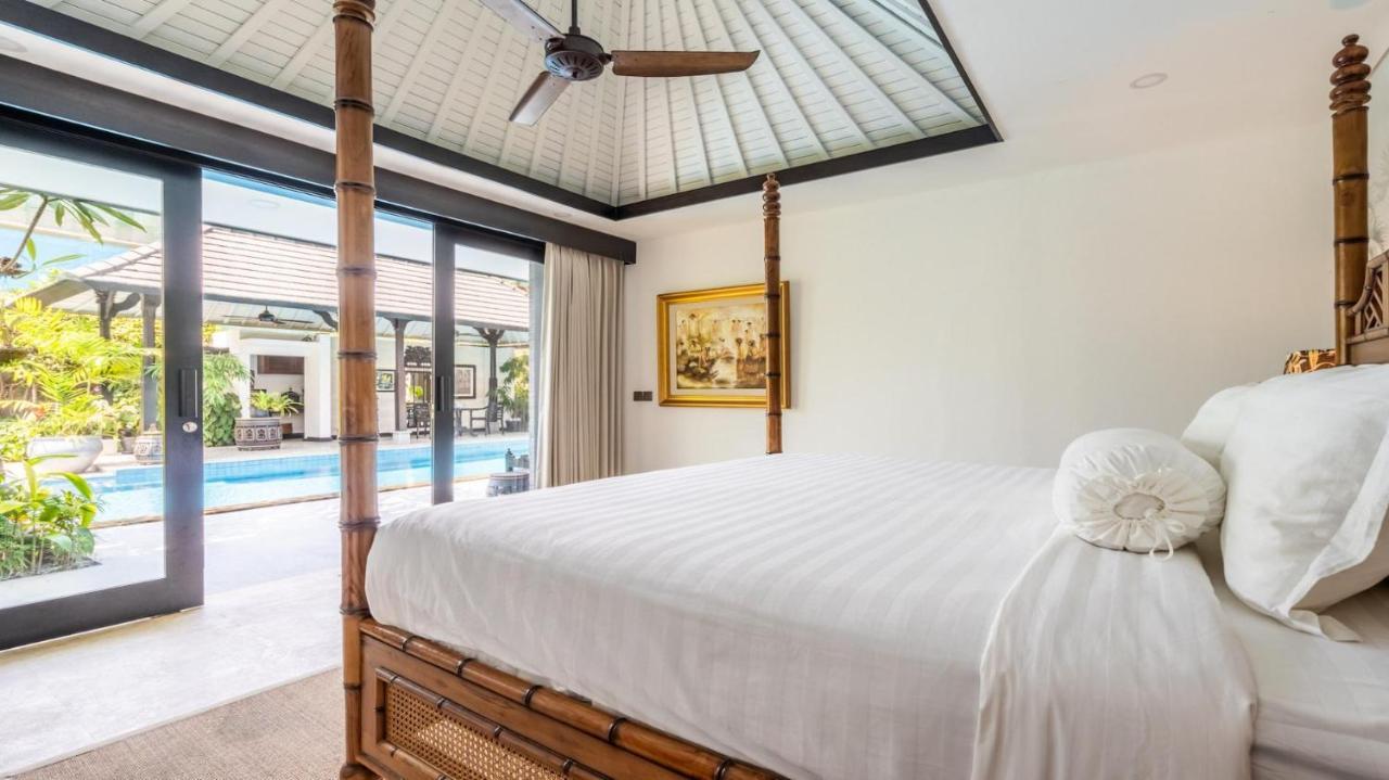 Kejora 12 Beachfront 3 Bedroom Luxe Villa サヌール エクステリア 写真